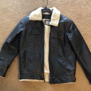 Men’s leather jacket